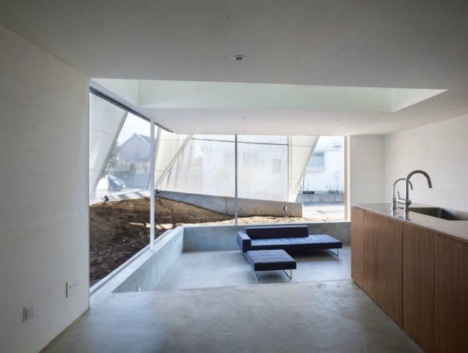 Kodaira-shi Residence, Suppose Design Office, Tent House, shade screen, daylighting, natural ventilation, tokyo