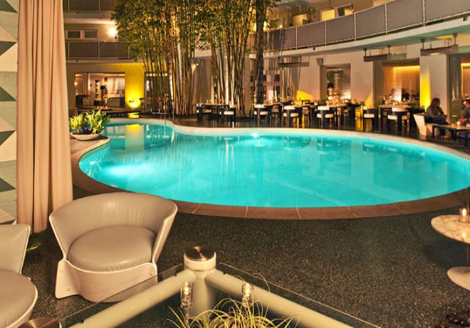 green design, eco design, sustainable design, Avalon Hotel, mid-century modern, Beverly Hills, Koning Eizenberg, retro-chic, renovated hotel, historical preservation