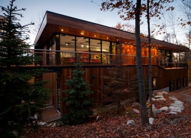 La Source Spa, Blouin Tardif Architects, spa, geothermal spa, canada, solar passive design, green building