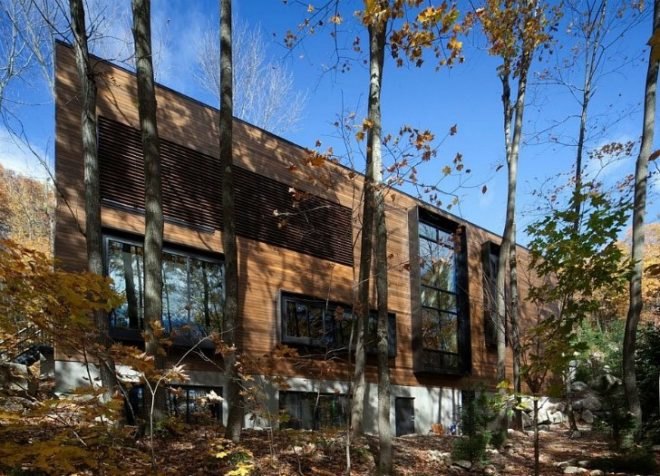 La Source Spa, Blouin Tardif Architects, spa, geothermal spa, canada, solar passive design, green building