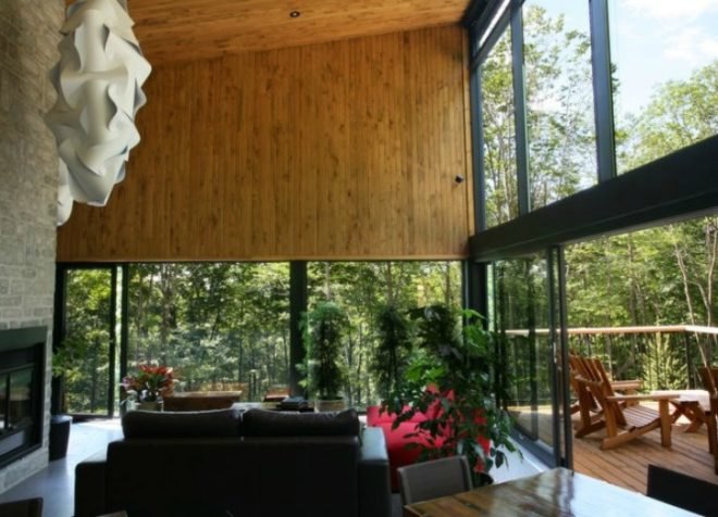 La Source Spa, Blouin Tardif Architects, spa, geothermal spa, canada, solar passive design, green building