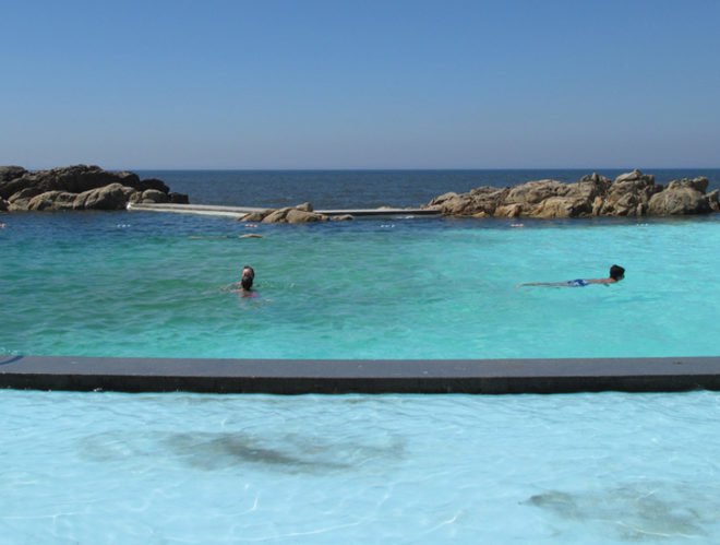 seaside pool, public pool design, green pool design, environmental pool, kids pool, natural pool sit,portugal green building, classic green building, eco pool, eco pool design, natural pool, site specific design,