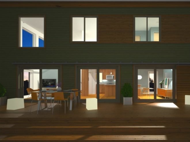 Lofthouse, Blu Homes, prefab home, prefab, new england architecture, traditional architecture, green home