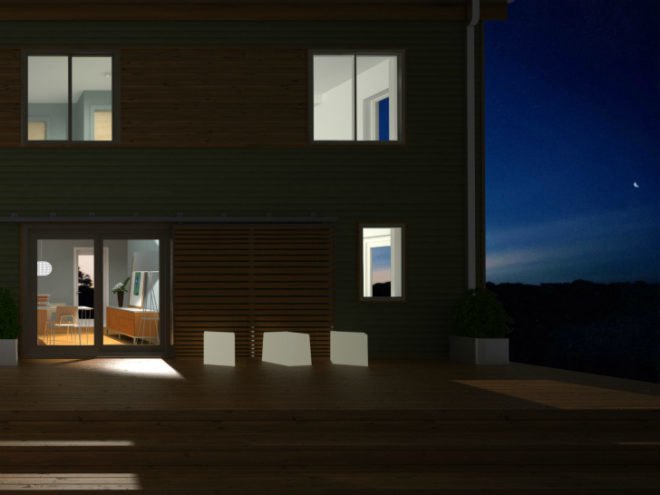 Lofthouse, Blu Homes, prefab home, prefab, new england architecture, traditional architecture, green home
