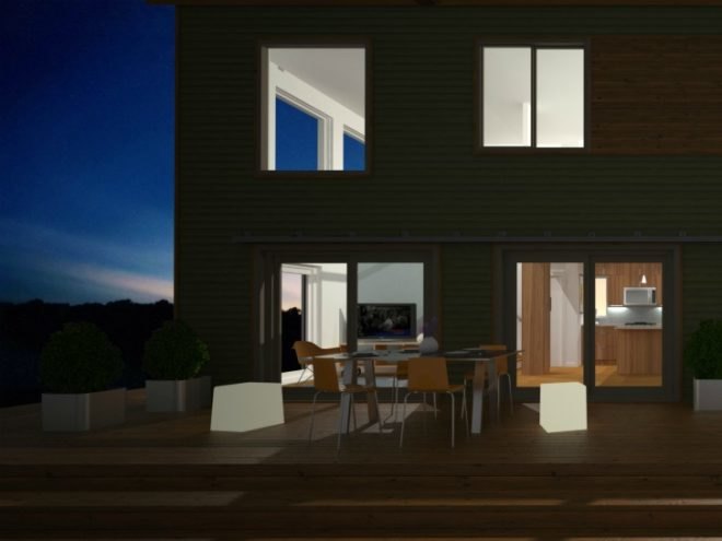Lofthouse, Blu Homes, prefab home, prefab, new england architecture, traditional architecture, green home