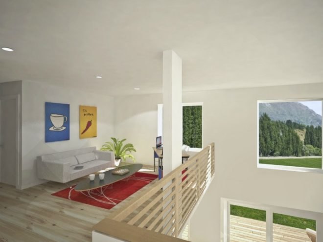Lofthouse, Blu Homes, prefab home, prefab, new england architecture, traditional architecture, green home