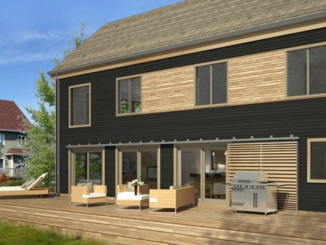 Lofthouse, Blu Homes, prefab home, prefab, new england architecture, traditional architecture, green home