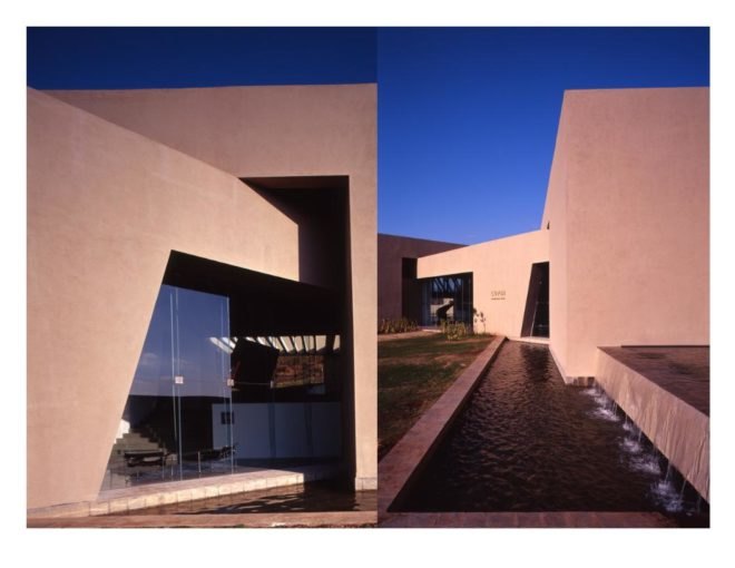 natural materials, recycled materials, rainwater harvesting, sustainable design, green design, eco-design, Lupin Research Center, Malik Architecture, India, terra cotta, daylighting, passive cooling, passive heating, energy efficiency