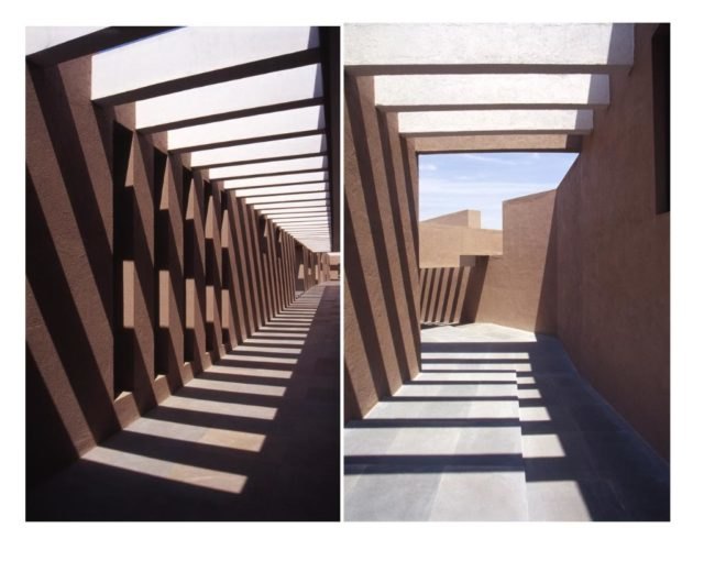 natural materials, recycled materials, rainwater harvesting, sustainable design, green design, eco-design, Lupin Research Center, Malik Architecture, India, terra cotta, daylighting, passive cooling, passive heating, energy efficiency