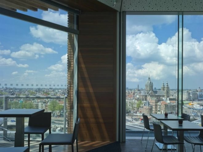 Mint Hotel Amsterdam, Bennetts Associates, eco hotel, green hotel, green roof, amsterdam, mint hotel,