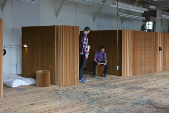Molo, Emergency shelter, Softshelter, softwall, accordion paper room divider, natural disasters, pop up shelter, shelter
