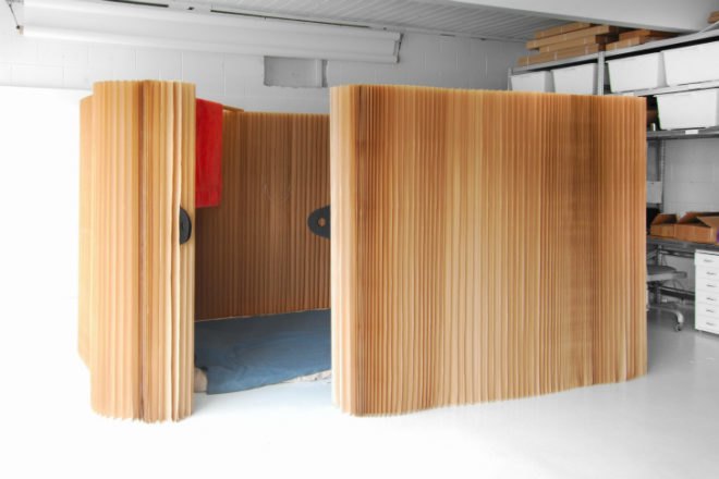 Molo, Emergency shelter, Softshelter, softwall, accordion paper room divider, natural disasters, pop up shelter, shelter