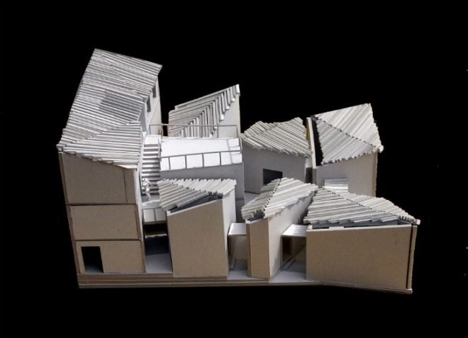 Trace Architecture Office, green building, green design, eco-design, sustainable design, local materials, Museum of Handcraft Paper, China, Yunnan, bamboo, volcanic stone, natural lighting, natural ventilation