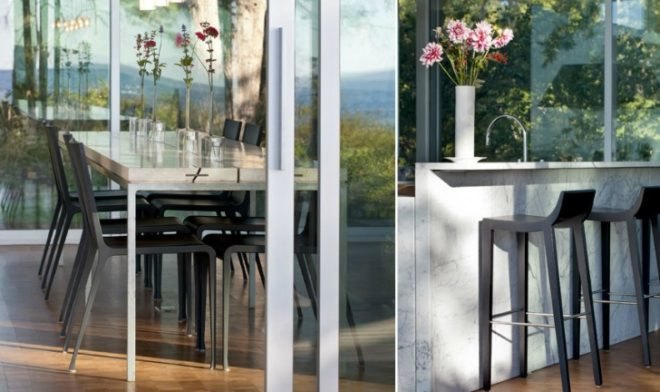 North Beach Residence, Heliotrope Architects, net zero home, summer home, green roof, orcas island, solar power, low impact