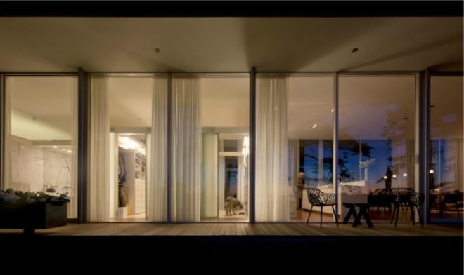 North Beach Residence, Heliotrope Architects, net zero home, summer home, green roof, orcas island, solar power, low impact