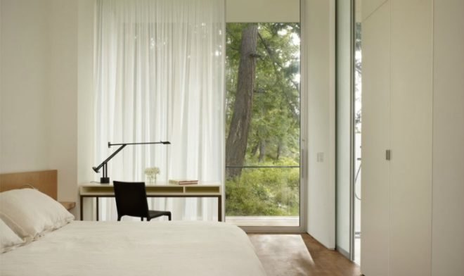 North Beach Residence, Heliotrope Architects, net zero home, summer home, green roof, orcas island, solar power, low impact