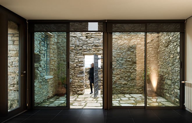 green design, eco design, sustainable design, Organica Architecture, FG + SG photography, Sintra, Portugal, ruins, Casa Cabrela, stone house