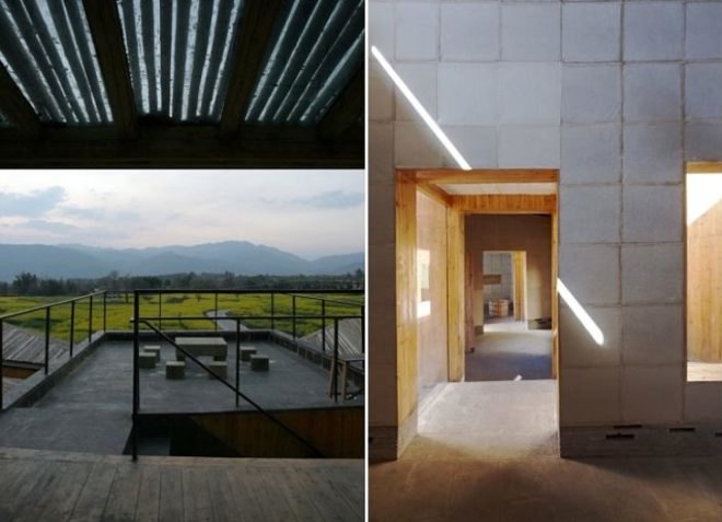 Trace Architecture Office, green building, green design, eco-design, sustainable design, local materials, Museum of Handcraft Paper, China, Yunnan, bamboo, volcanic stone, natural lighting, natural ventilation