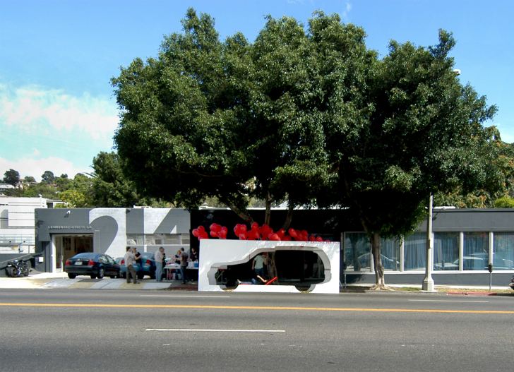 Parking Day, Lehrer Architects, LA, carbon footprint, SUV, PARK(ing) Day