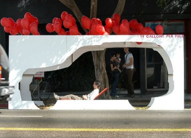 Parking Day, Lehrer Architects, LA, carbon footprint, SUV, PARK(ing) Day