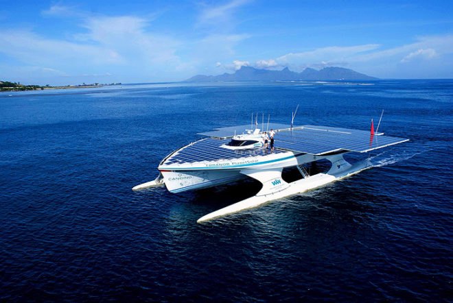 green design, eco design, sustainable design, solar power, solar panels, lithium-ion battery, solar powered ship, PlanetSolar, Hong Kong, Renewable energy, TURANOR