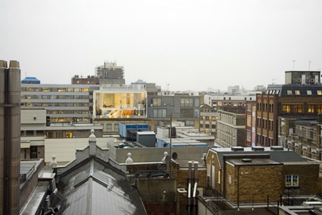 Roof Garden Apartment, Tonkin Liu, rooftop apartment, vertical garden, london, green roof, eco apartment