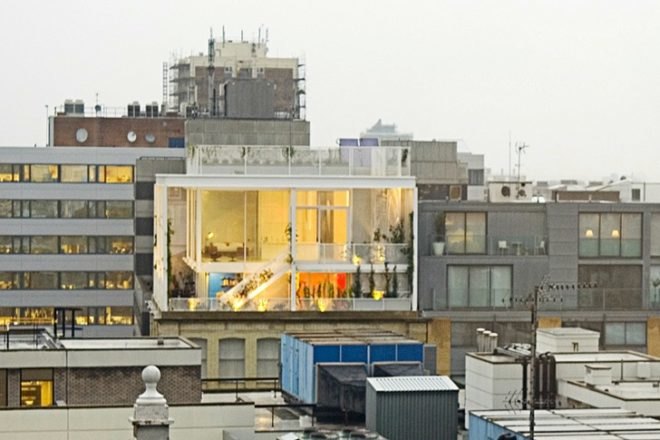 Roof Garden Apartment, Tonkin Liu, rooftop apartment, vertical garden, london, green roof, eco apartment
