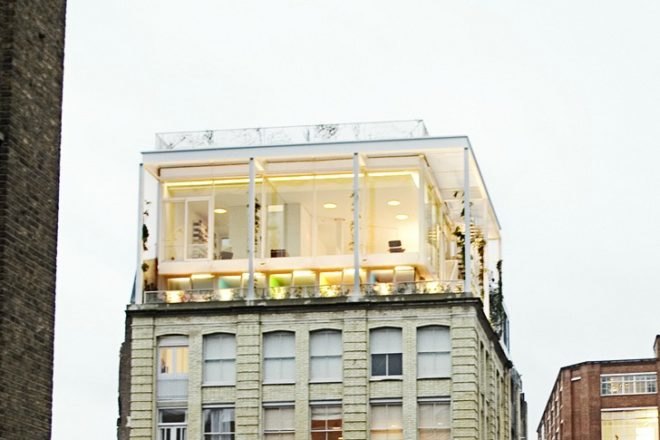 Roof Garden Apartment, Tonkin Liu, rooftop apartment, vertical garden, london, green roof, eco apartment