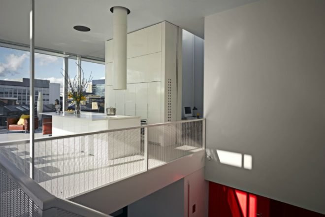 Roof Garden Apartment, Tonkin Liu, rooftop apartment, vertical garden, london, green roof, eco apartment