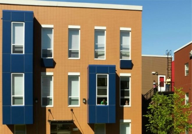Rosa Parks Apartments, Landon Bone Baker, affordable housing, humboldt park, chicago, green housing, low-income housing