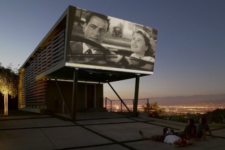Skyline Residence, Belzberg Architects, local materials, hollywood hills, solar passive design, shade screen, natural ventilation