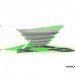 Spiral Garden Museum, Influx Studio, new taipei city museum of art, art museum, eco museum, green roof, taiwan