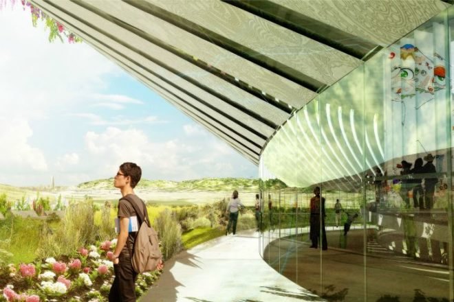 Spiral Garden Museum, Influx Studio, new taipei city museum of art, art museum, eco museum, green roof, taiwan