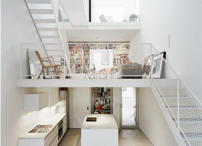 daylighting, natural lighting, rooftop courtyard, green design, sustainable design, Sweden, insulated glass, Landskrona, townhouse, small fooprint, eco design, sustainable design, green design, Elding Oscarson