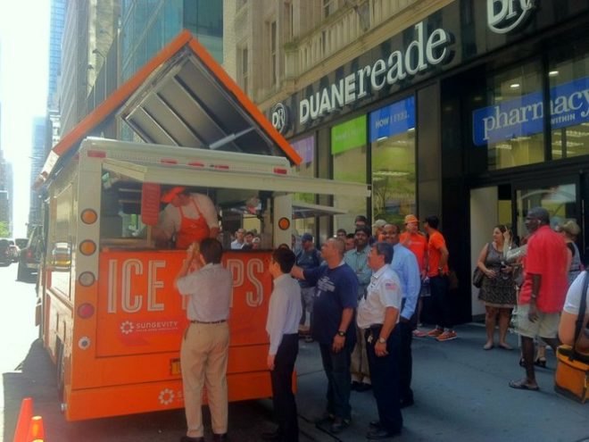 Sungevity, Ice Pop Truck, rolling rooftop revolution, organic popsicles, solar power, solar powered food truck