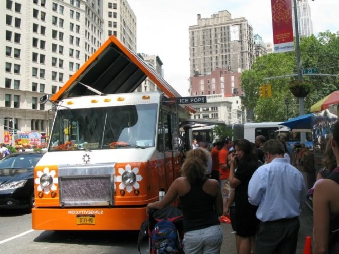 Sungevity, Ice Pop Truck, rolling rooftop revolution, organic popsicles, solar power, solar powered food truck