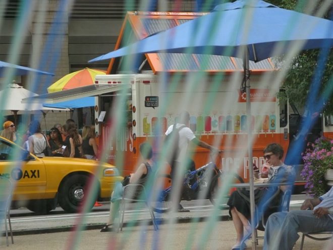 Sungevity, Ice Pop Truck, rolling rooftop revolution, organic popsicles, solar power, solar powered food truck