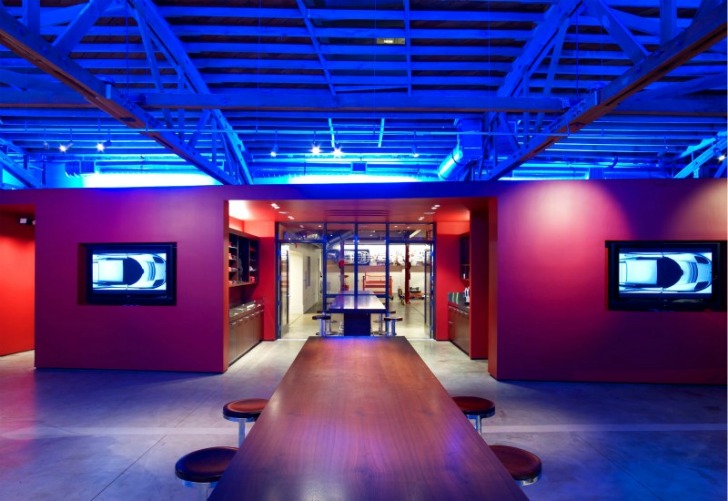 Tesla LA Showroom, CCS Architecture, tesla, electric vehicles, green renovation, tesla showroom, tesla motors
