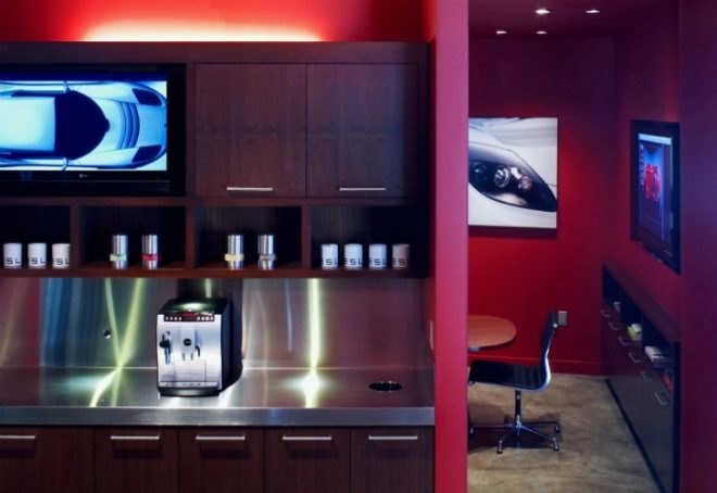 Tesla LA Showroom, CCS Architecture, tesla, electric vehicles, green renovation, tesla showroom, tesla motors