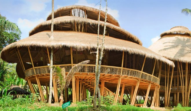 eco school, eco-classroom, environmental school, green art school, green back to school, green classroom, green roof school, green school, greenest school, LOK-EK, prefab school, Project Frog, rammed earth school, shipping container school