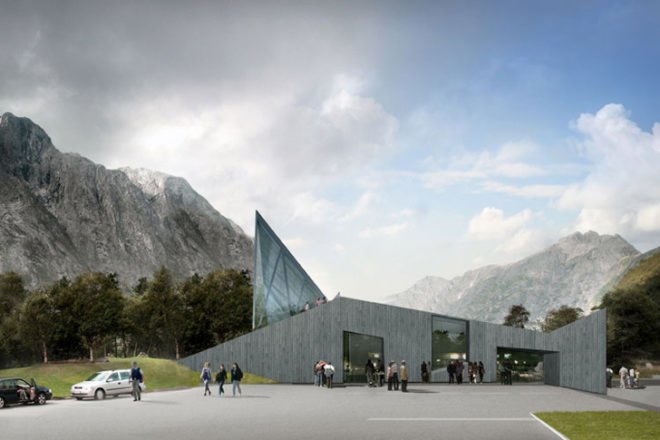 Norway, Troll Wall, Reiulf Ramstad, Restaurant, Nature, Architecture,