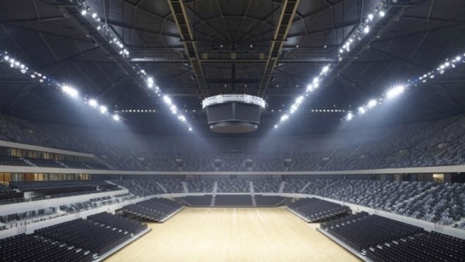 Universiade Sports Center, GMP Architekten, shenzen, universiade 2011, translucent facade, high performance facade, eco stadium