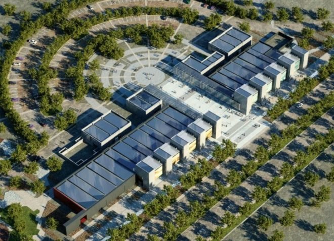 Water Life Museum and Campus, Lehrer Architects, hemet, diamond valley, eco museum, museum, solar power