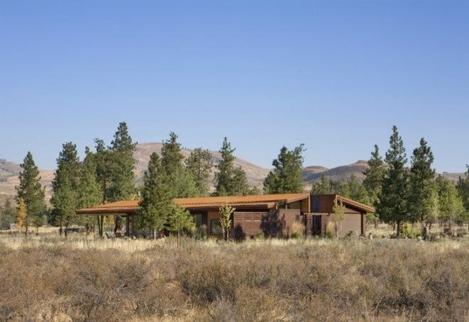 Wolf Creek Cabin, Balance Associates Architects, eco cabin, cabin, eco home, green home