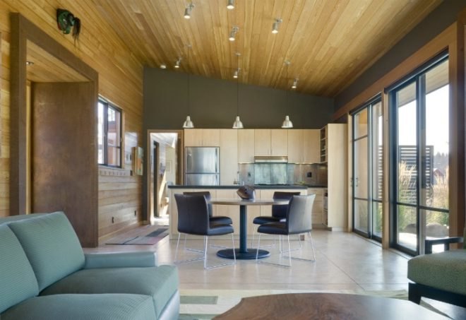 Wolf Creek Cabin, Balance Associates Architects, eco cabin, cabin, eco home, green home