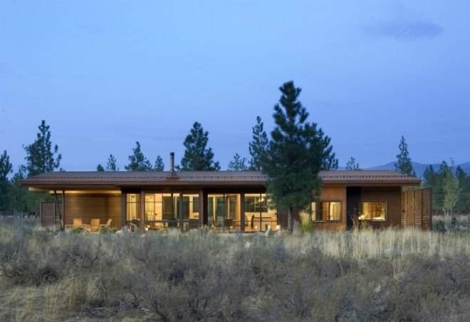 Wolf Creek Cabin, Balance Associates Architects, eco cabin, cabin, eco home, green home