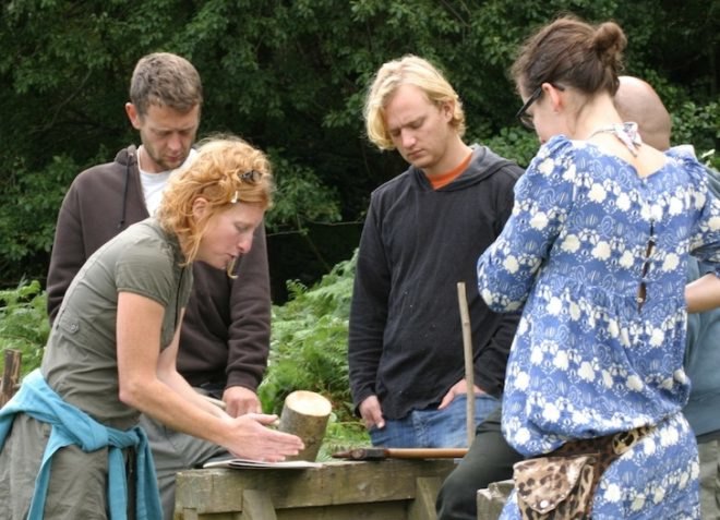 compost toilet, green roof, solar panel, green design, sustainable design, Tabitha Pope, Recycled Venues, Crafted Space, Jenny Hall, Graig Wen, Wales, Woodland Design Lab, natural materials, compost, vegetarian meals, recycled materials, reusable materials, art, architecture