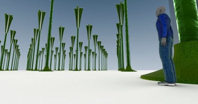 biophotovoltaics, renewable energy, clean tech, London Design Festival, eco-design, green design, sustainable design, Alex Driver, Carlos Peralta, biotechnology, algae, moss, photosynthesis, Cambridge University, lily pads, solar