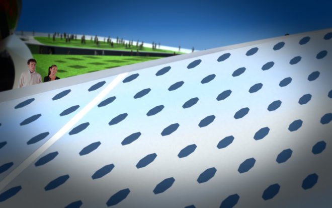 Sanzpont Arquitectura, green roof, rainwater harvesting, solar panels, energy efficiency, green design, eco-design, sustainable design, urban spaces, Korea, Busan Opera House Competition, LED, energy flow in motion, RGB, insulation, greywater