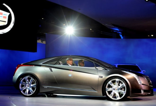 cadillac, green transportation, electric plug-in vehicles, Cadillac Converj, electric cadillac, electric vehicles